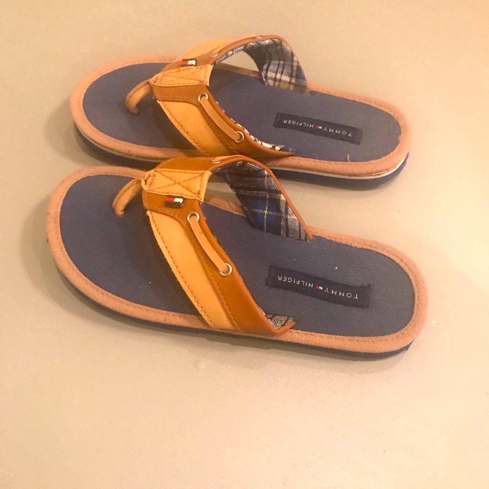 Kids Tommy Hilfiger Flip Flops